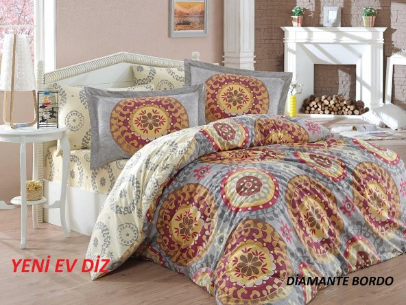 HOBBY POPLİN ÇİFT KİŞİLİK NEVRESİM TAKIMLARI - 7