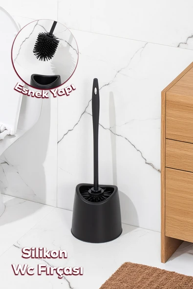 Porsima Sb-776 Silikon Wc Tuvalet Banyo Fırçası Klozet Fırçası Si - 4