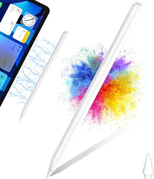 iPad Air 4 5 Air 16 Pro 11 12.9 Mini 6 ile Uyumlu Kablosuz Şarj Palm Rejection Stylus Kalem