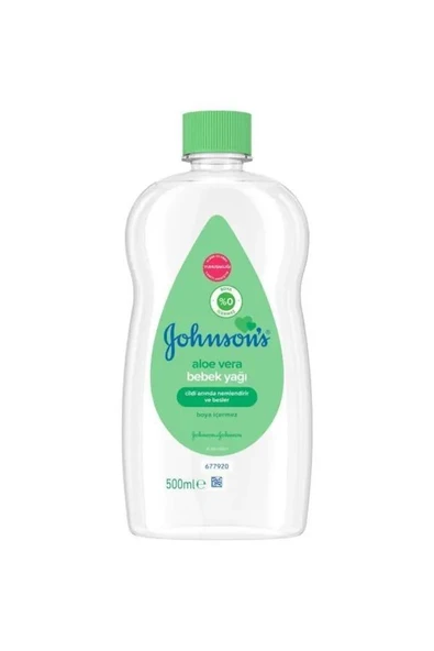 Johnson's Baby Bebek Yağı 500ml Aloe Vera - 4