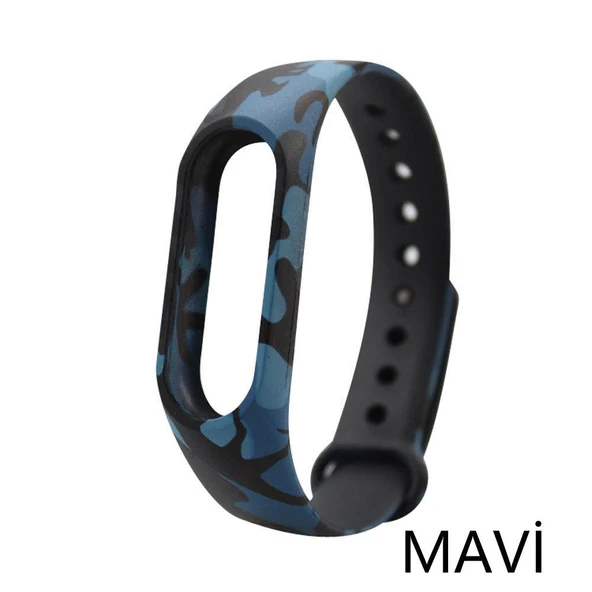 Xiaomi Mi Band 2 Akıllı Bileklik TME Kordon Kayış Kamuflaj Desen - 2