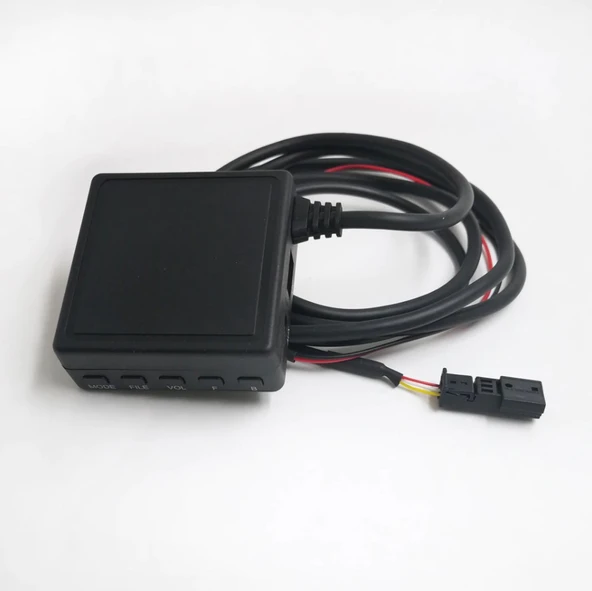 Bmw E39 E46 E53 3 5 X5 Seri ile Uyumlu Bt 5.0 Mikrofonlu Aux Adaptörü Sku11 Usb Tf Kart Girişi - 2