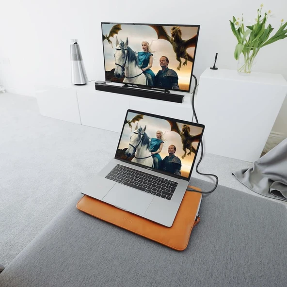 Syncwire 4K Altın Uçlu Ultra Hdtv 4K 60fps 18Gbps Hdmi Kablo 1.5mt - 4