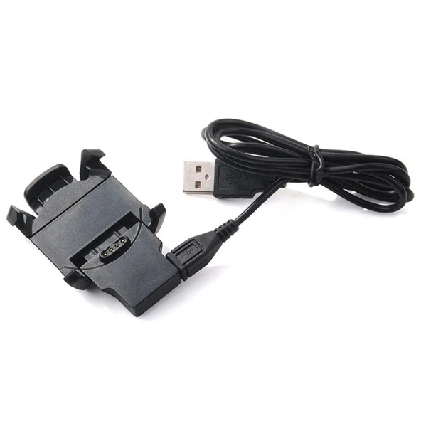 Garmin D2 Bravo ile Uyumlu Saat Usb Şarj Cihazı Kablosu - Resim 3