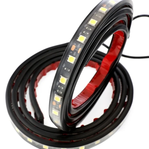 Pick Up Kamyon Dekorasyon için Anahtarlı Led Işık Şerit 2x150cm 12V - 3