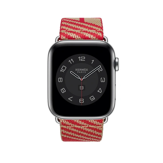 Apple Watch 7 8 9 10 Ultra 2 44 45 46 49mm Uyumlu Hermes Kordon - Resim 12