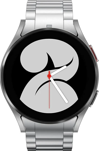 Samsung Galaxy Watch 4 5 6 7 Pro 40 42 44 46mm Uyumlu Çelik Kordon - Resim 2