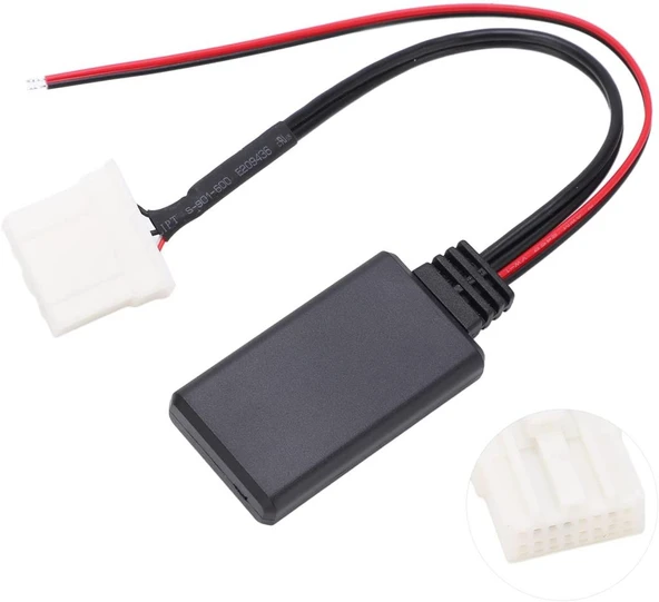 Mazda 3 5 6 Rx8 323 Mx5 ile Uyumlu Kablosuz Bluetooth Aux Adaptörü Sku54 - 2