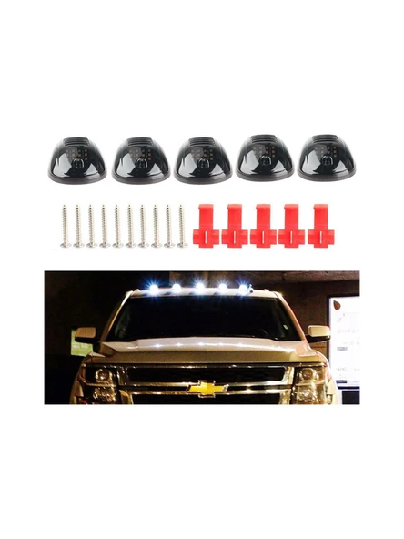 5li Set 12 Ledli Universal Pick Up 4x4 Araç Üstü Park Sis Lambası - 3