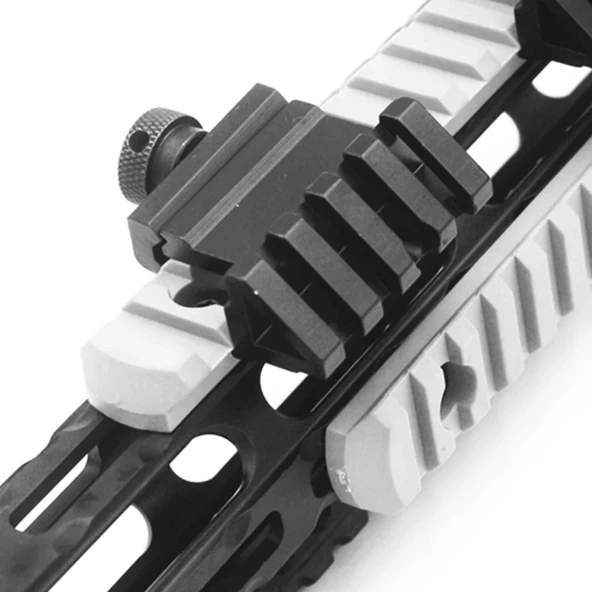 Taktik 45 Derece Açı Ofset Yan Adaptörü Rts 20mm Picatinny Ray - 5