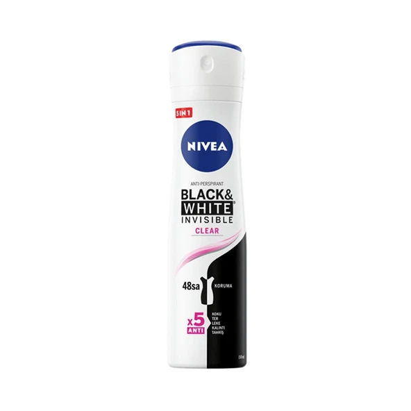 Nivea Invisible Clear Deodorant Sprey 150ml ürün görseli