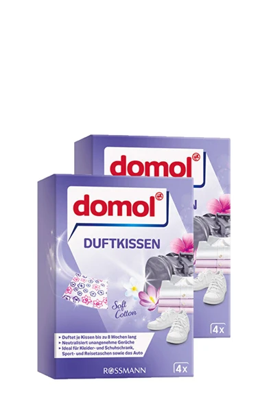 DOMOL Çamaşır ve Tekstil Ürünlerine Özel Koku Kesesi 4'lü (2 Adet)