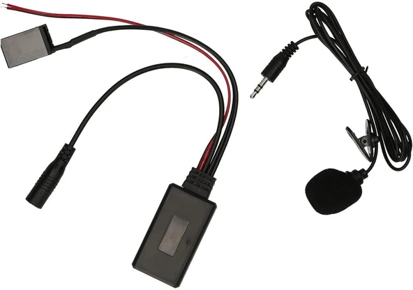 Ford Focus Mondeo Fiesta C-Max ile Uyumlu Bt Mikrofonlu Aux Adaptör Sku64 - 2