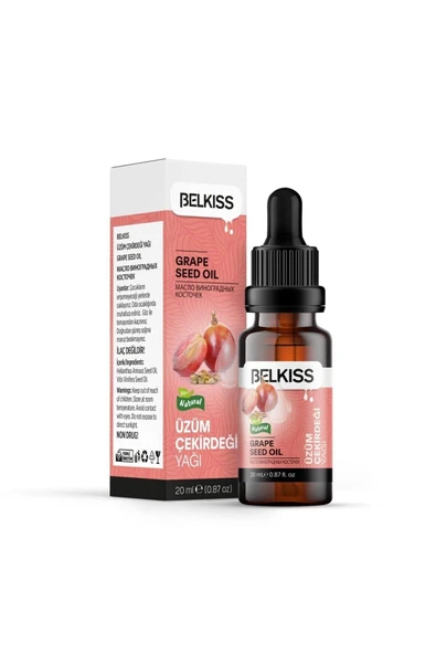 BELKISS ÜZÜM ÇEKİRDEĞİ YAĞI 20 ML ürün görseli 1