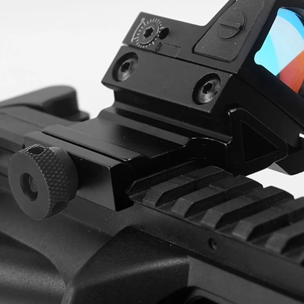 Taktik 45 Derece Açı Ofset Yan Adaptörü Rts 20mm Picatinny Ray - 4