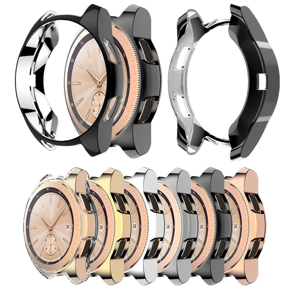 Samsung Galaxy Gear S3 Gear Watch 46mm Silikon Kapak Kılıf Koruma - Resim 3