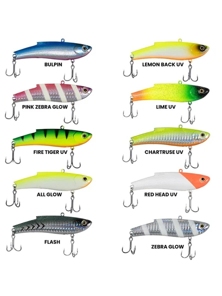 Ryuji Lüffer 8cm 23gr Vibrasyon Yem - Resim 2