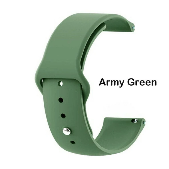 Samsung Gear S3 Classic Frontier Silikon Uyumlu Kordon Yeni Model - Resim 5