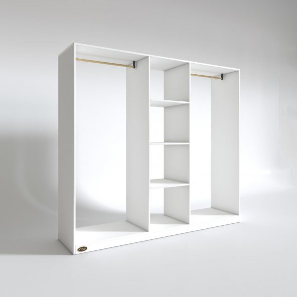 Kenzlife giysi dolabı temel 180X200X40 byz gardırop - 3