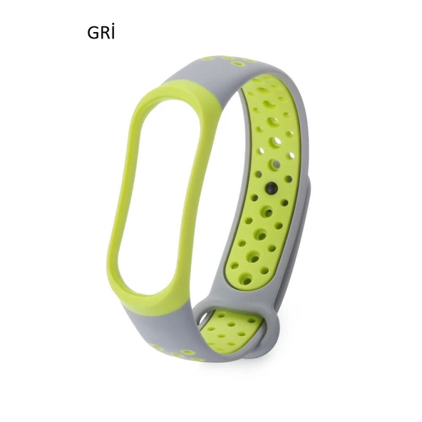 Xiaomi Mi Band 3 4 Uyumlu Akıllı Bileklik Kordon Kayış Spor Model - Resim 6