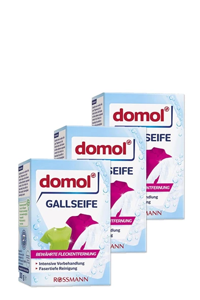 DOMOL Leke Çıkarıcı Gall Katı Sabun 100  gr 3 Adet