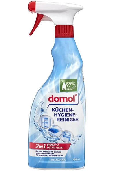DOMOL Mutfak Yüzey Temizleyici Hijyen Spreyi 750 ml