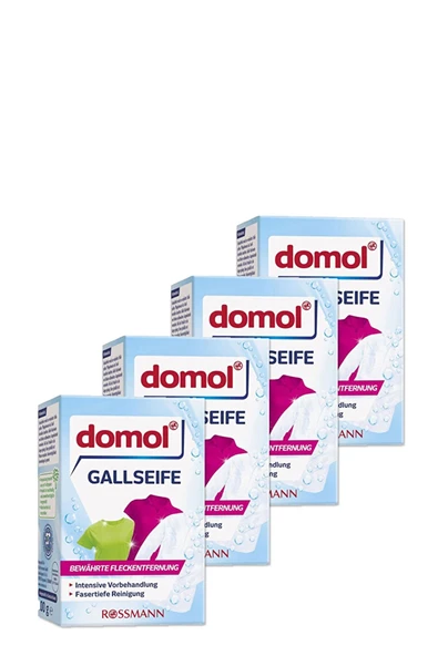 DOMOL Leke Çıkarıcı Gall Katı Sabun 100 Gr (4 Adet)