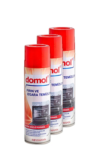 DOMOL Fırın Izgara Temizleyici Köpük 500 ml 3 Adet