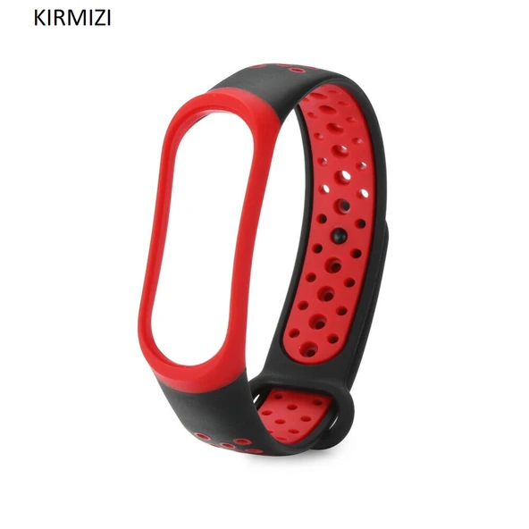 Xiaomi Mi Band 3 4 Uyumlu Akıllı Bileklik Kordon Kayış Spor Model - Resim 4