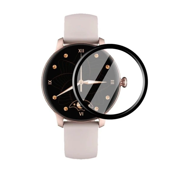 İmilab W11 Lady ile Uyumlu 3D Cam Full Ekran Koruyucu ürün görseli