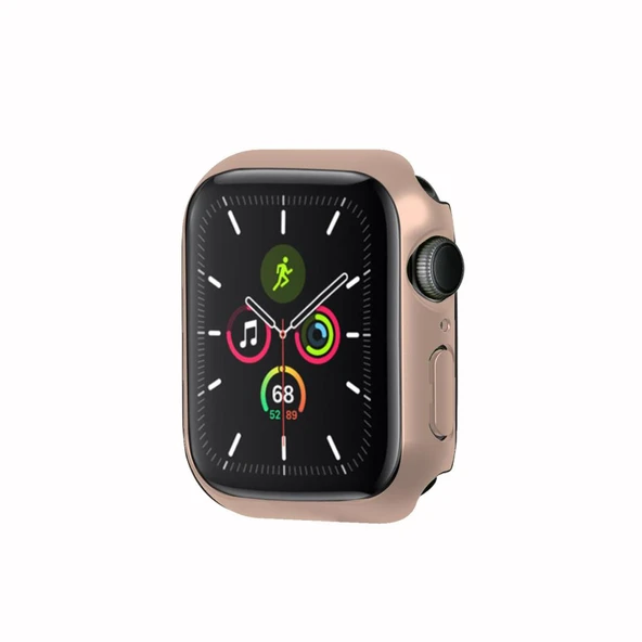 Apple Watch 7 Serisi 41mm Rubber Sert Plastik Kılıf Kapak - Resim 6