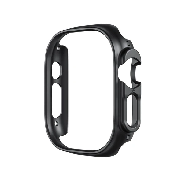 Apple Watch Ultra 49mm Uyumlu Rubber Sert Plastik Kılıf Kapak - 11