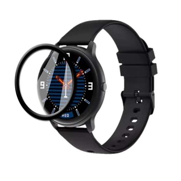 İmilab W12 ile Uyumlu 3D Cam Full Ekran Koruyucu - Resim 2