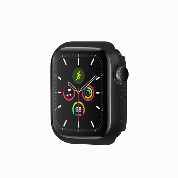 Apple Watch 7 Serisi 45mm Rubber Sert Plastik Kılıf Kapak - Resim 6