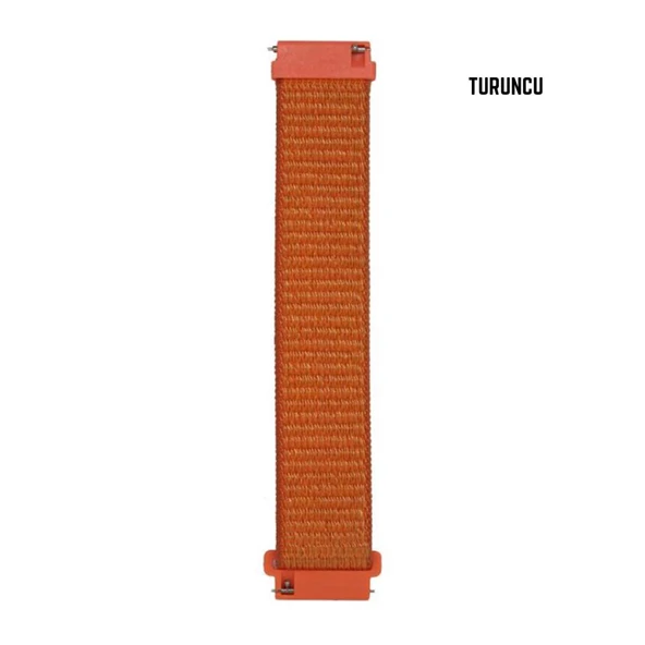 Samsung Gear Watch 3 41mm Active 2 40 44mm Uyumlu Loop Örgü Kordon - Resim 11