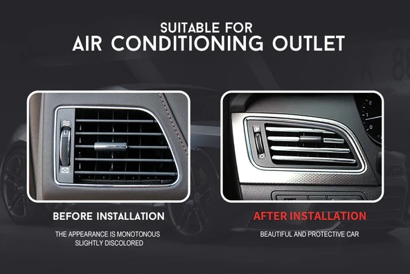 Araç İçi Dışı Geçmeli Koruyucu U Tipi Nikelaj Çıta Gri Açık 5mt - 5