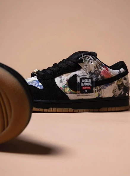NİKE SUPREME X DUNK LOW SB RAMMELLZEE - 3