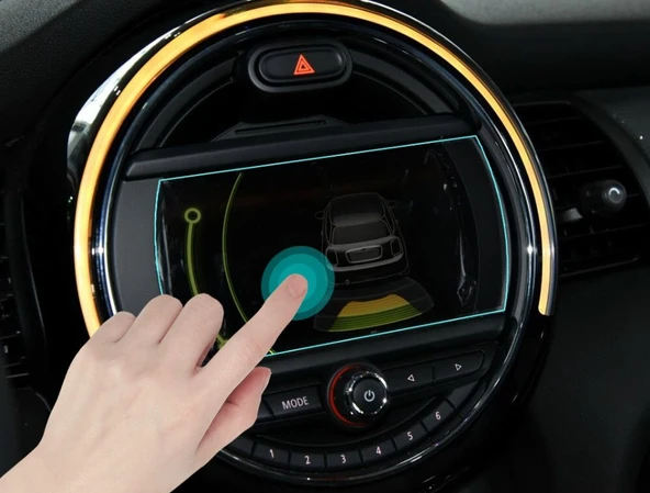 Mini Cooper ile Uyumlu 6.5inç Navigasyon Gösterge Temperli Ekran Koruyucu - 2