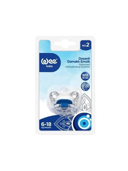 Wee Baby 267 Damaklı Emzik Nazar Serisi No: 2