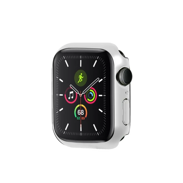 Apple Watch 7 Serisi 41mm Rubber Sert Plastik Kılıf Kapak - Resim 10