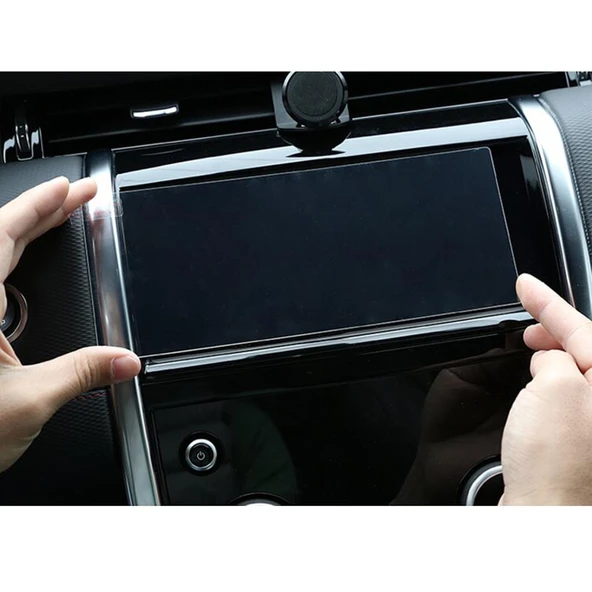 Land Rover Discovery 2018-2020 ile Uyumlu Navigasyon Temperli Ekran Koruyucu