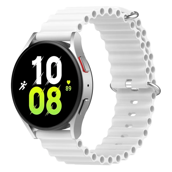 Samsung Galaxy Watch 4 5 6 7 Active Active 2 Uyumlu Ocean Kordon 20mm - 4