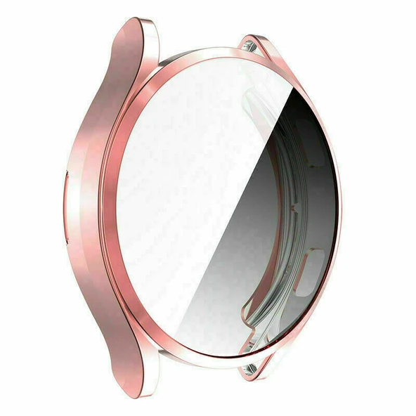 Samsung Galaxy Watch 4 44mm Silikon Kapak Kılıf Ekran Koruyucu - Resim 11