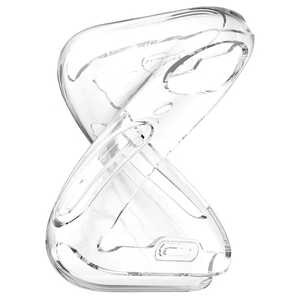 Apple Watch 7 Serisi ile Uyumlu 45mm Silikon Şeffaf Kılıf Ekran Koruyucu - Resim 6