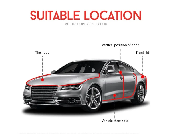 Araç İçi Dışı Geçmeli Koruyucu U Tipi Nikelaj Çıta Gri Açık 5mt - 6
