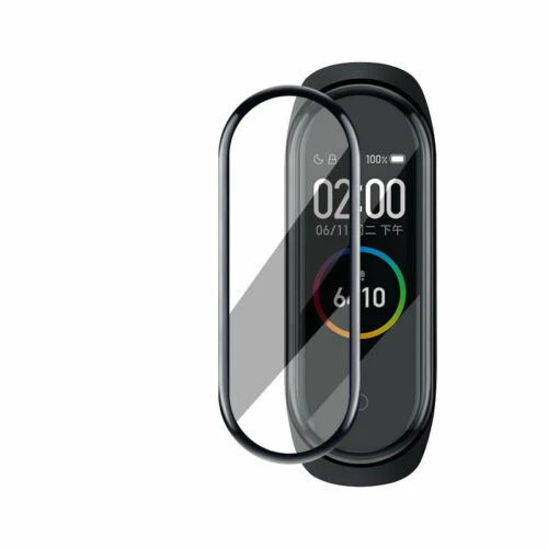 Xiaomi Mi Band 4 ile Uyumlu 5D Tam Kaplayan Kırılmaz Nano Ekran Koruyucu ürün görseli