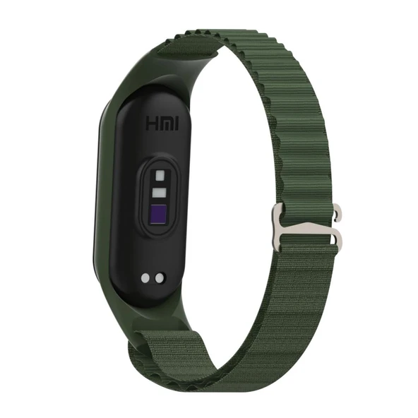 Xiaomi Mi Band 3 4 5 6 7 Uyumlu Alpine Loop Örgü Kordon Kayış - Resim 9