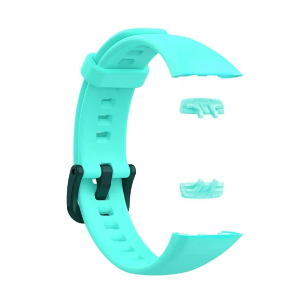Huawei Band 6-6 Pro Honor Band 6 Uyumlu Silikon Kordon Kayış - Resim 11