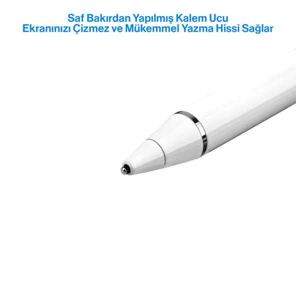 Tüm Cihazlar ile Uyumlu Stylus Hassas Yazı Çizim Kalemi 2. Nesil - 10