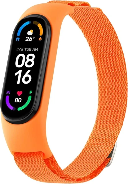 Xiaomi Mi Band 3 4 5 6 7 Uyumlu Alpine Loop Örgü Kordon Kayış - Resim 8